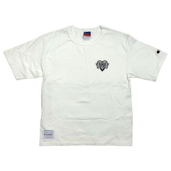 Lost & Found - Wolram X Champion Premium Tee - White