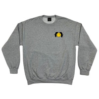 Horrible Day Smiley Crewneck - Grey