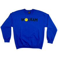 WOLRAM Smiley Crewneck - Royal