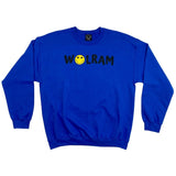 WOLRAM Smiley Crewneck - Royal