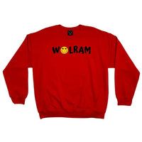 WOLRAM Smiley Crewneck - Red