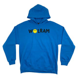 WOLRAM Smiley Hoodie - Sapphire