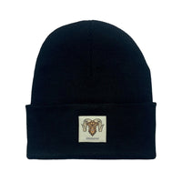 Wolram Logo Beanie - Black