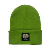 Wolram Logo Beanie - Chive