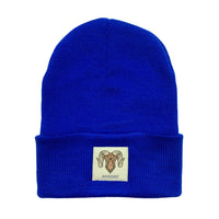 Wolram Logo Beanie - Royal