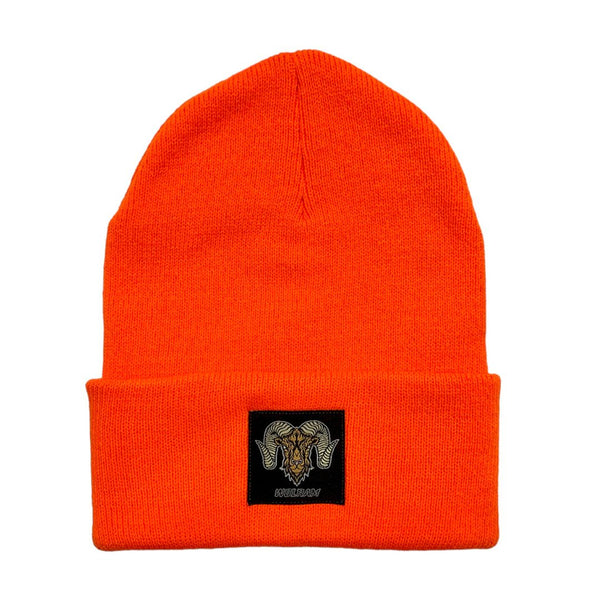 Wolram Logo Beanie - Blaze