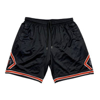 Chicago Bighorns Basketball Shorts - Black/Red