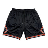 Chicago Bighorns Basketball Shorts - Black/Red