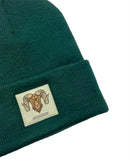 Wolram Logo Beanie - Emerald