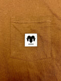 Lost & Found - Wolram S/S Pocket Tee - Brown