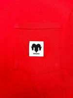 Lost & Found - Wolram S/S Pocket Tee - Cherry