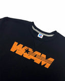 Wolram X Russell Athletic Shooting Star Crewneck - Black