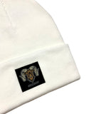 Wolram Logo Beanie - White